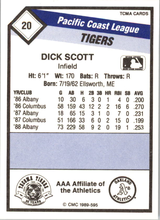 B4996- 1989 CMC Baseball Assorted Cards GROUP2 -You Pick- 15+ FREE US SHIP - Picture 143 of 247