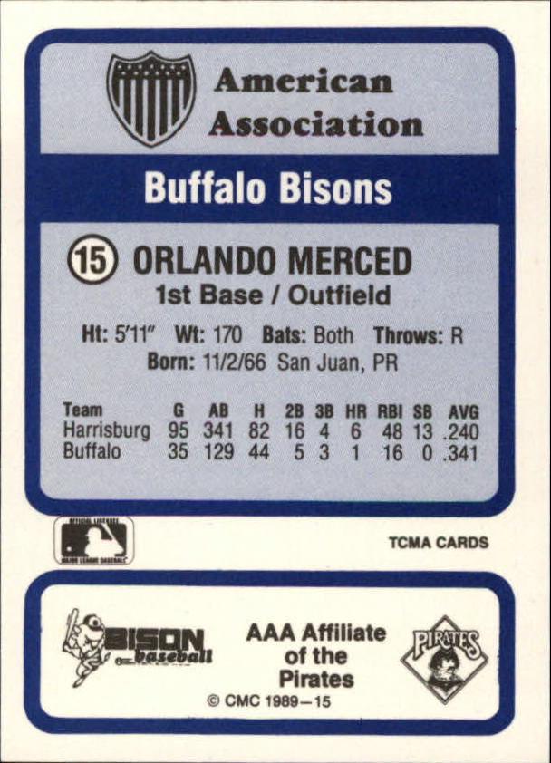 B4996- 1989 CMC Baseball Assorted Cards GROUP2 -You Pick- 15+ FREE US SHIP - Picture 163 of 247