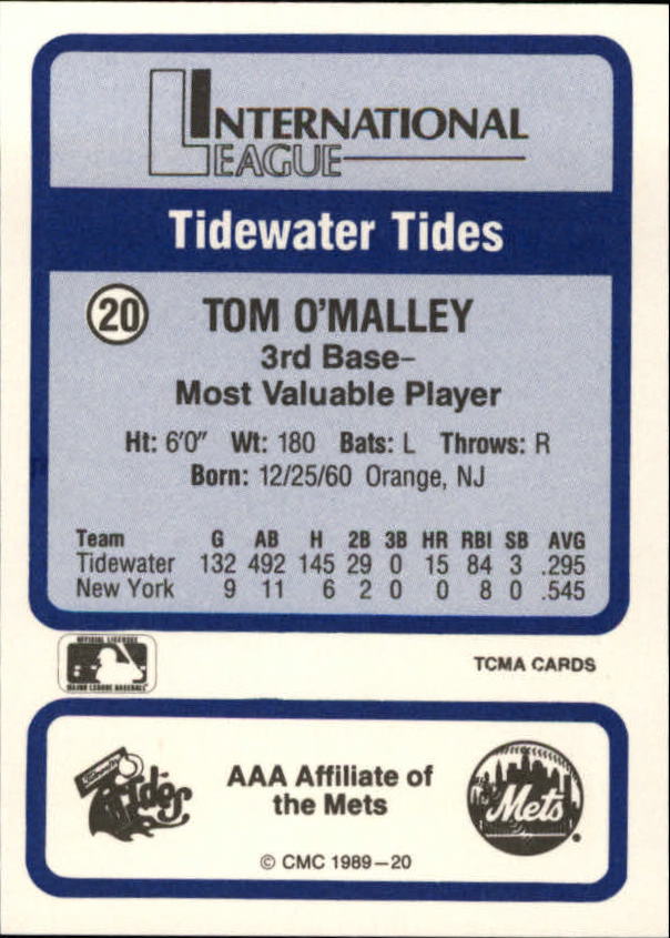 B4996- 1989 CMC Baseball Assorted Cards GROUP2 -You Pick- 15+ FREE US SHIP - Picture 169 of 247