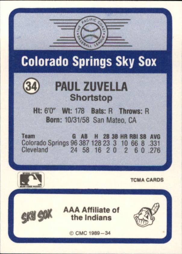 B4996- 1989 CMC Baseball Assorted Cards GROUP2 -You Pick- 15+ FREE US SHIP - Picture 181 of 247