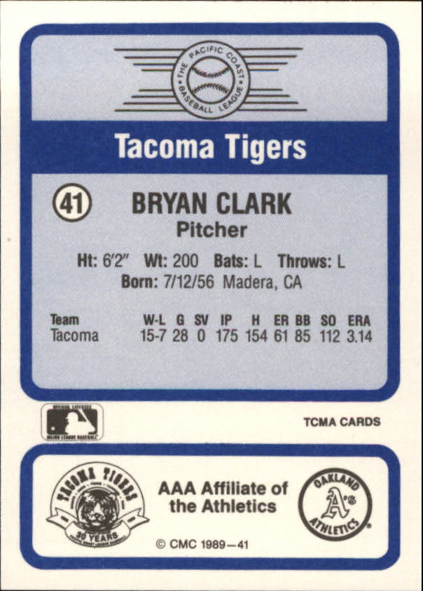 B4996- 1989 CMC Baseball Assorted Cards GROUP2 -You Pick- 15+ FREE US SHIP - Picture 191 of 247