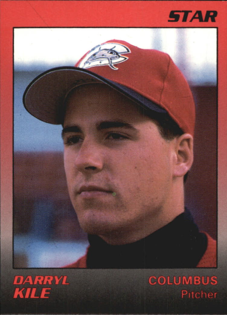 1989 Columbus Mudcats Star #15 Darryl Kile