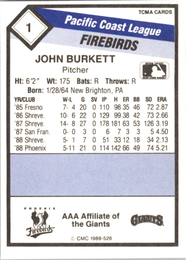 B4996- 1989 CMC Baseball Assorted Cards GROUP1 -You Pick- 15+ FREE US SHIP - Picture 251 of 299