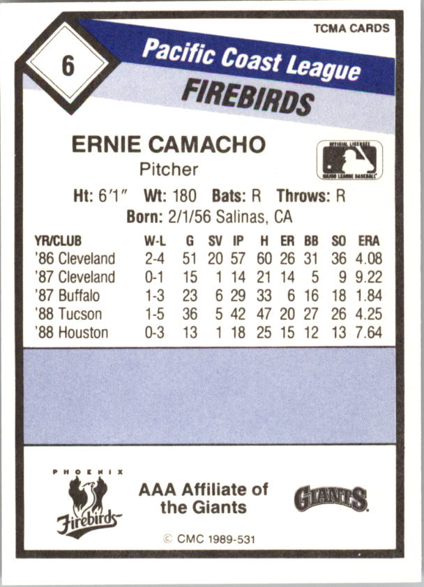 B4996- 1989 CMC Baseball Assorted Cards GROUP1 -You Pick- 15+ FREE US SHIP - Picture 261 of 299