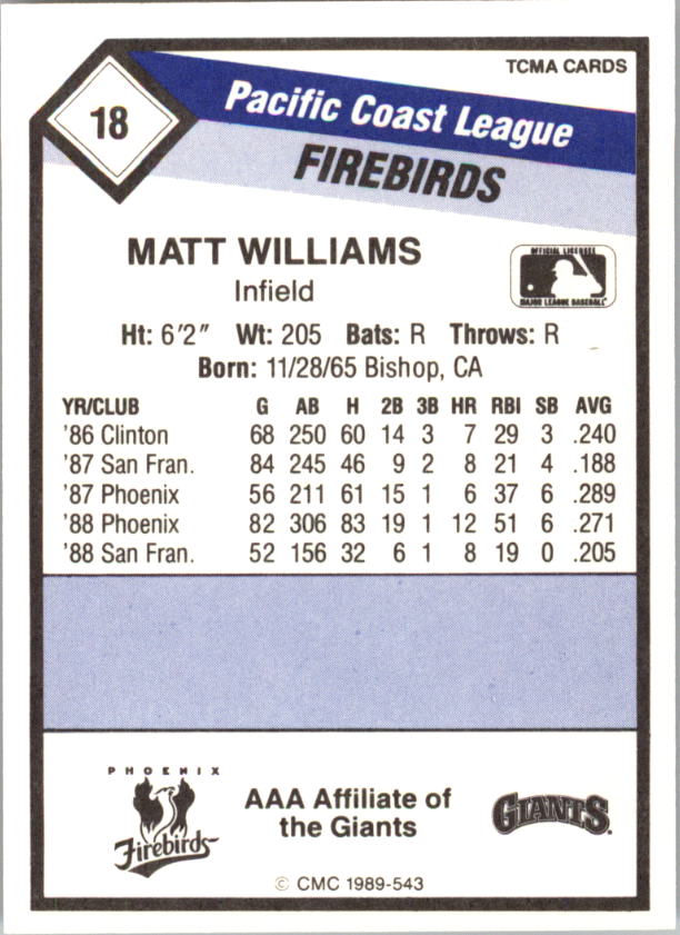 B4996- 1989 CMC Baseball Assorted Cards GROUP1 -You Pick- 15+ FREE US SHIP - Picture 285 of 299