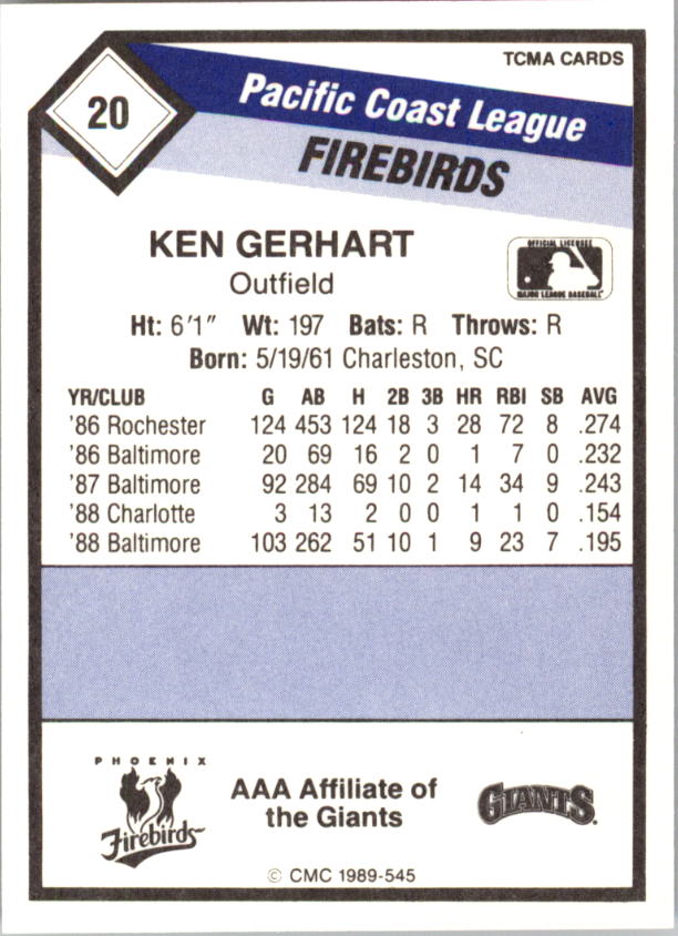 B4996- 1989 CMC Baseball Assorted Cards GROUP1 -You Pick- 15+ FREE US SHIP - Picture 289 of 299