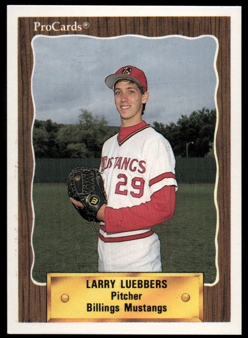 1990 Billings Mustangs ProCards #3217 Larry Luebbers