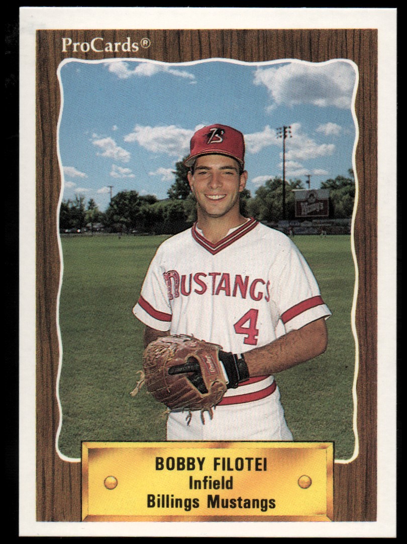 1990 Billings Mustangs ProCards #3227 Bobby Filotei