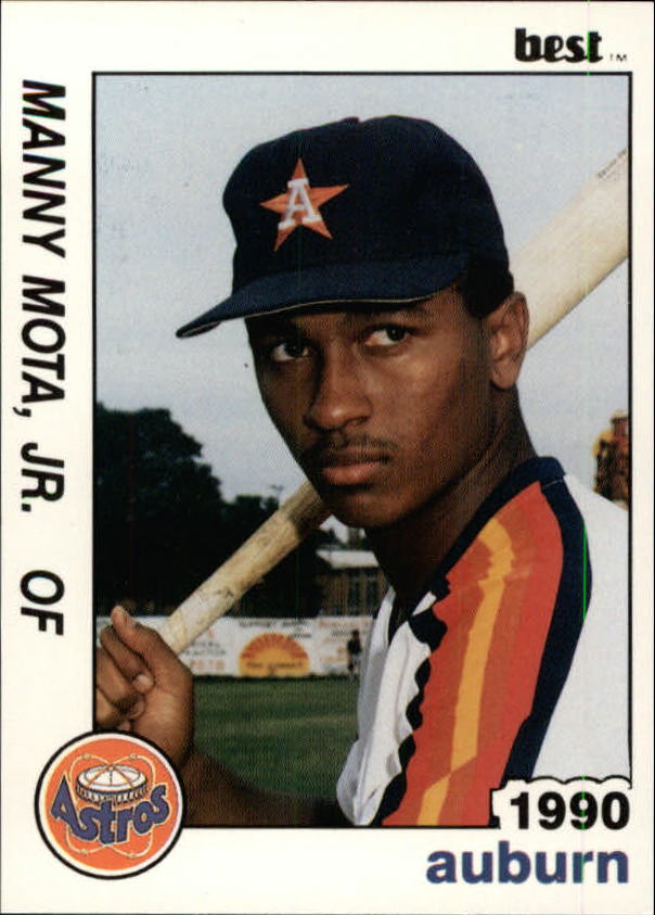 1990 Auburn Astros Best #1 Manny Mota Jr. - NM