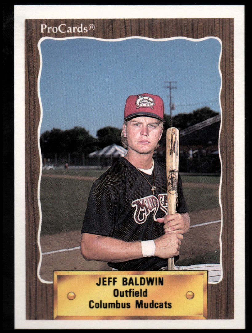 1990 Columbus Mudcats ProCards #1357 Jeff Baldwin