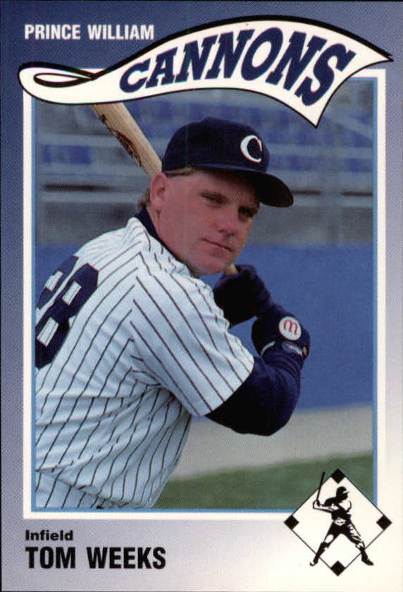 1990 Prince William Cannons Team Issue Baseball Cards - Picture 54 of 61
