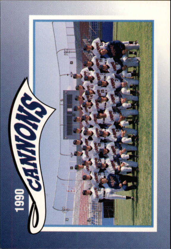 1990 Prince William Cannons Team Issue Baseball Cards - Picture 60 of 61