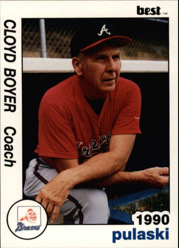 1990 Pulaski Braves Best #28 Cloyd Boyer CO