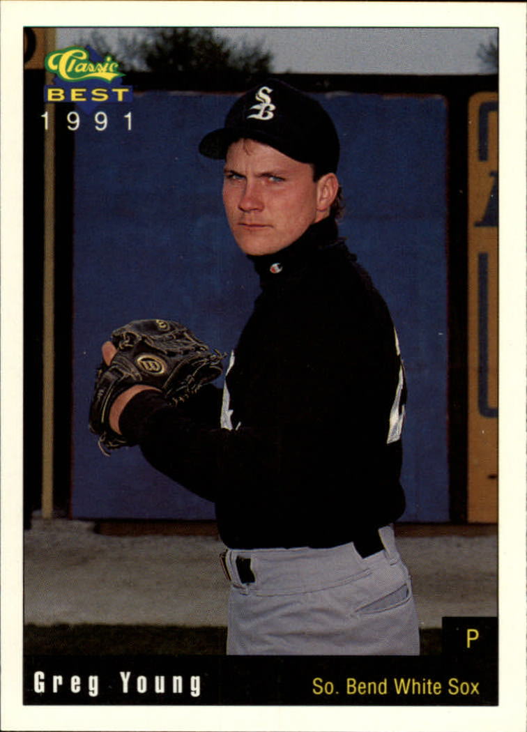 1991 South Bend White Sox Classic/Best #21 Greg Young - NM-MT