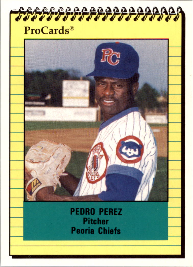 1991 Peoria Chiefs ProCards #1340 Pedro Perez