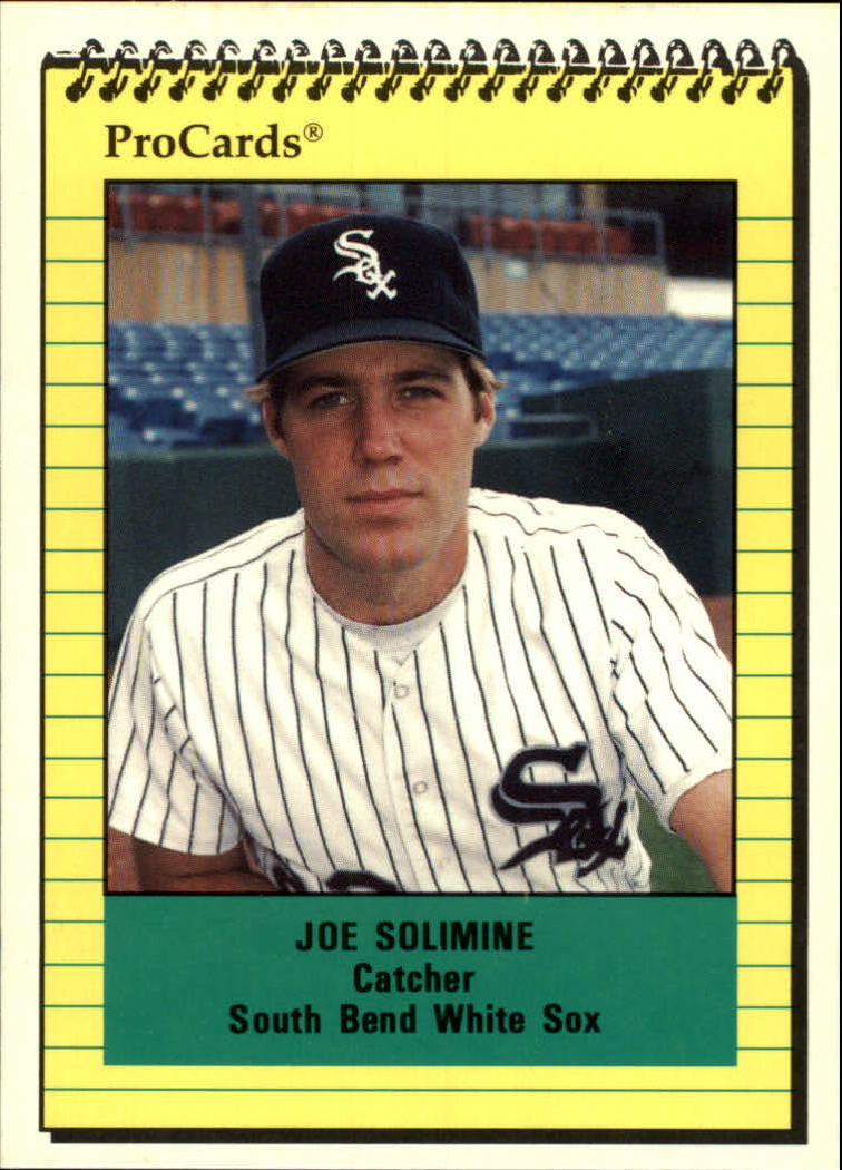 1991 South Bend White Sox ProCards #2861 Joe Solimine - NM-MT