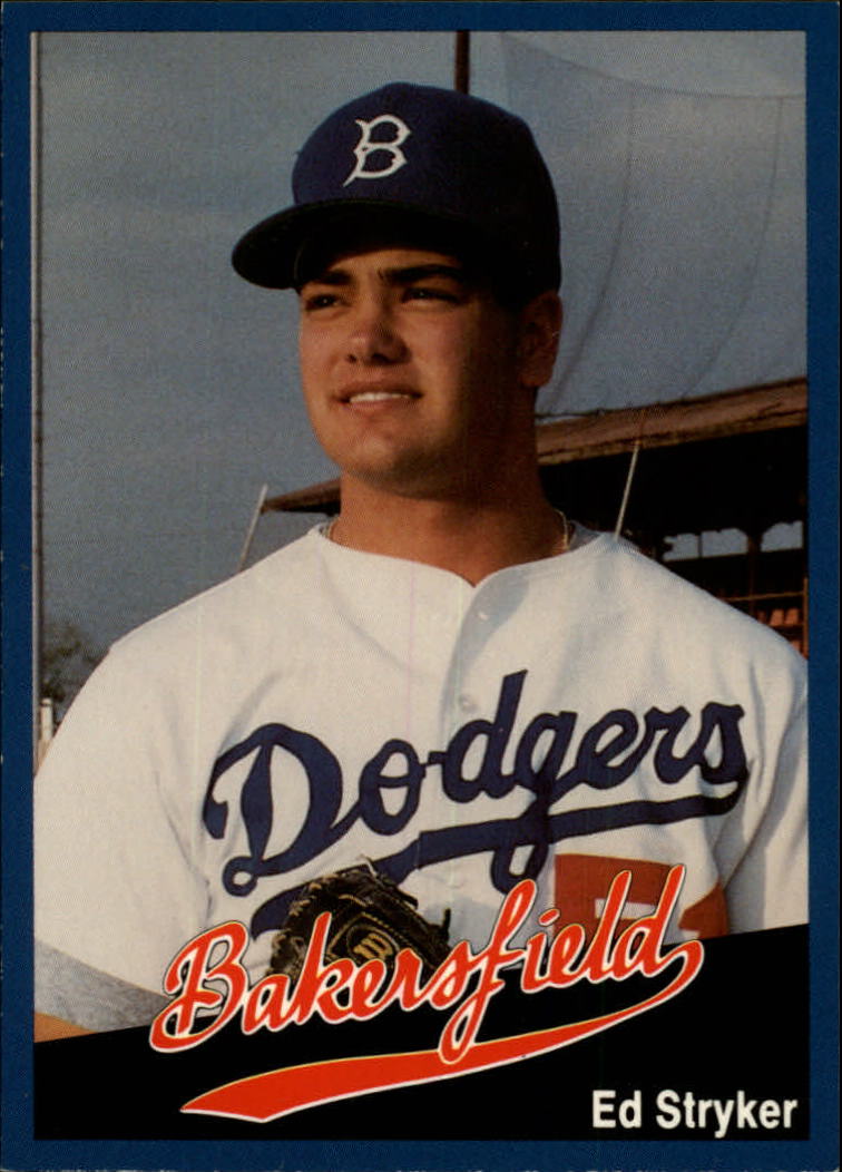 1991 Bakersfield Dodgers Cal League #5 Ed Stryker