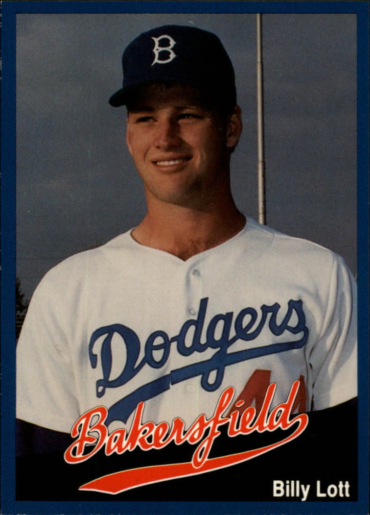 1991 Bakersfield Dodgers Cal League #15 Billy Lott