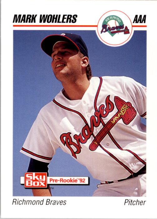 1992 Richmond Braves SkyBox #448 Mark Wohlers - NM-MT