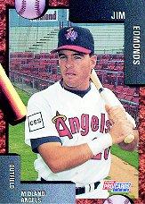 1989 Quad City Angels Grand Slam #6 JIm Edmonds - NM-MT