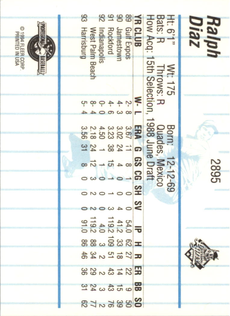 B6600- 1994 Fleer/ProCards Minor League BB Group13 -You Pick- 15+ FREE US SHIP - Picture 63 of 375