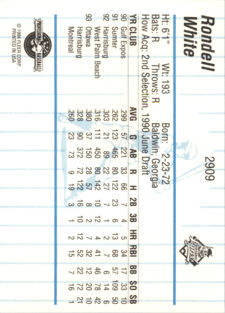 B6600- 1994 Fleer/ProCards Minor League BB Group13 -You Pick- 15+ FREE US SHIP - Picture 91 of 375