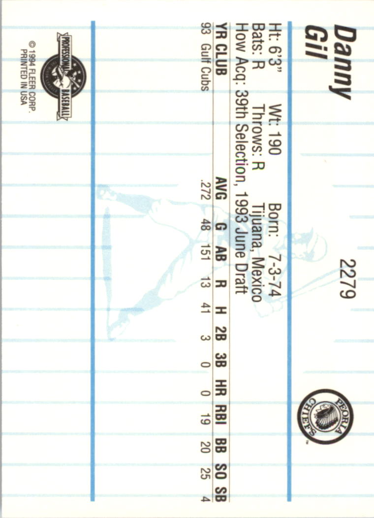 B6600- 1994 Fleer/ProCards Minor League BB Group13 -You Pick- 15+ FREE US SHIP - Picture 189 of 395