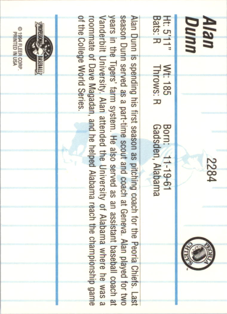 B6600- 1994 Fleer/ProCards Minor League BB Group13 -You Pick- 15+ FREE US SHIP - Picture 183 of 375