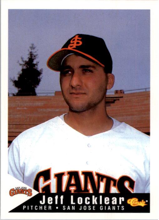 1994 San Jose Giants Classic #15 Jeff Locklear
