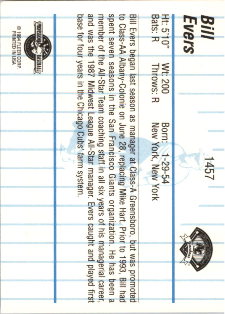 B6600- 1994 Fleer/ProCards Minor League BB Group1 -You Pick- 15+ FREE US SHIP - Picture 75 of 209