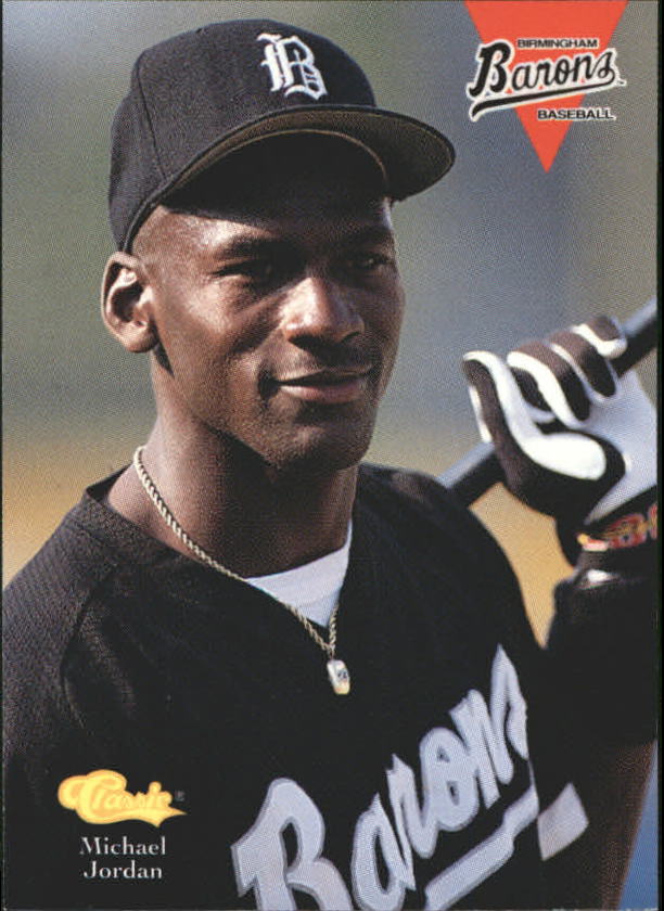 1994 Michael Jordan Chicago White Sox Russell Authentic Black