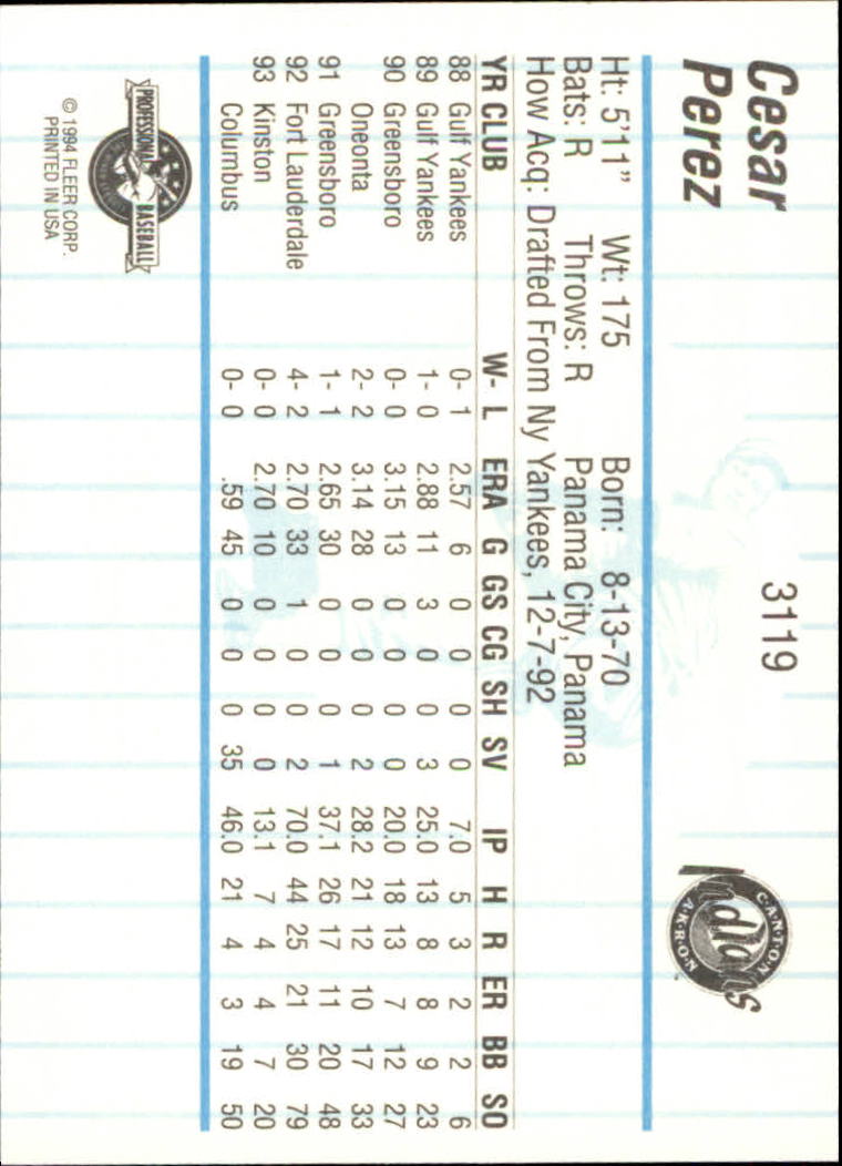 B6600- 1994 Fleer/ProCards Minor League BB Group3 -You Pick- 15+ FREE US SHIP - Picture 172 of 248