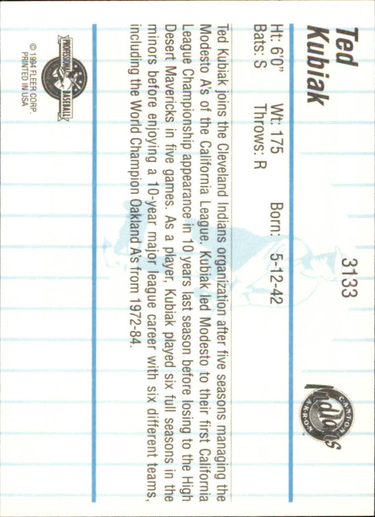B6600- 1994 Fleer/ProCards Minor League BB Group3 -You Pick- 15+ FREE US SHIP - Picture 200 of 248