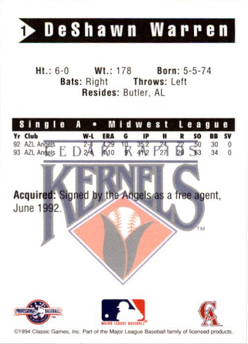 B6356- 1994 Classic Minor League Baseball Cards G1 -You Pick- 15+ FREE US SHIP - Picture 91 of 107