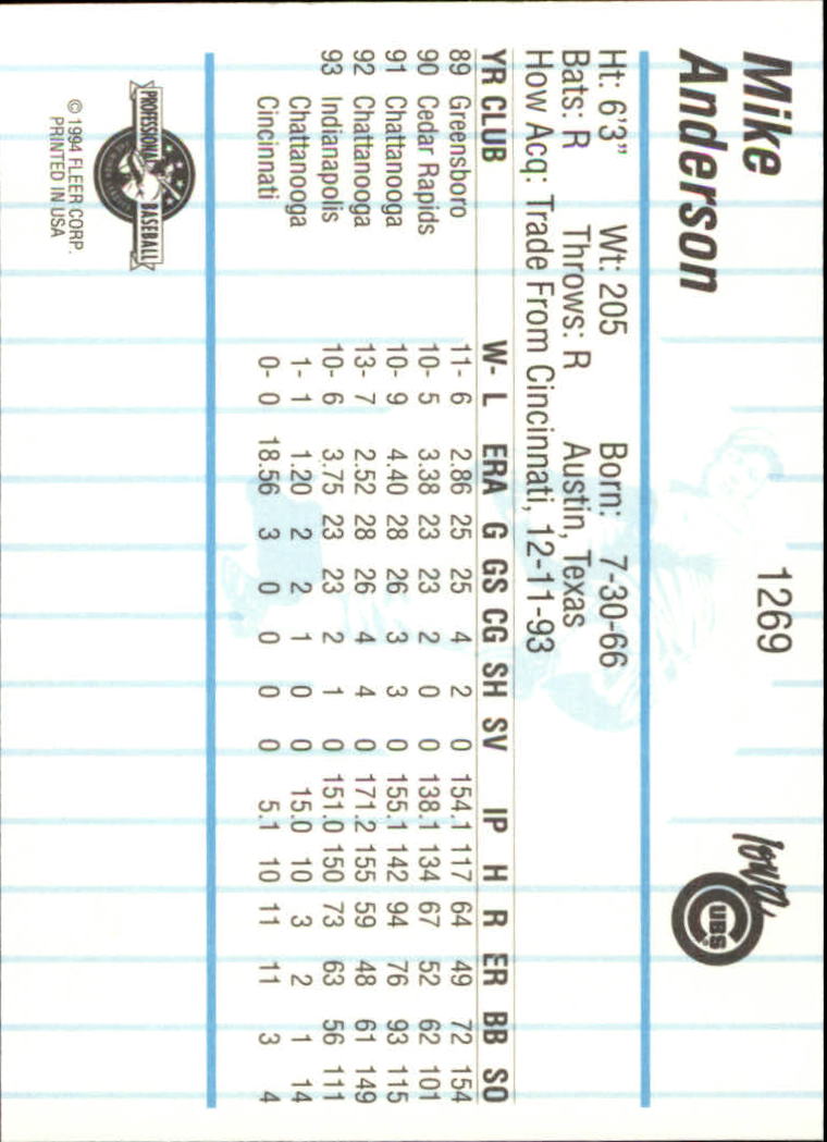 B6600- 1994 Fleer / Procards Minor League BB Group9 -du Pick- 15 + Free US - Bild 3 von 301