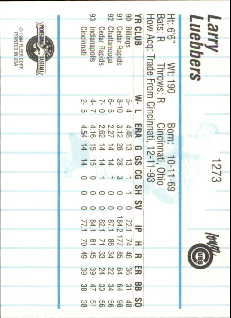 B6600- 1994 Fleer / Procards Minor League BB Group9 -du Pick- 15 + Free US - Bild 11 von 301