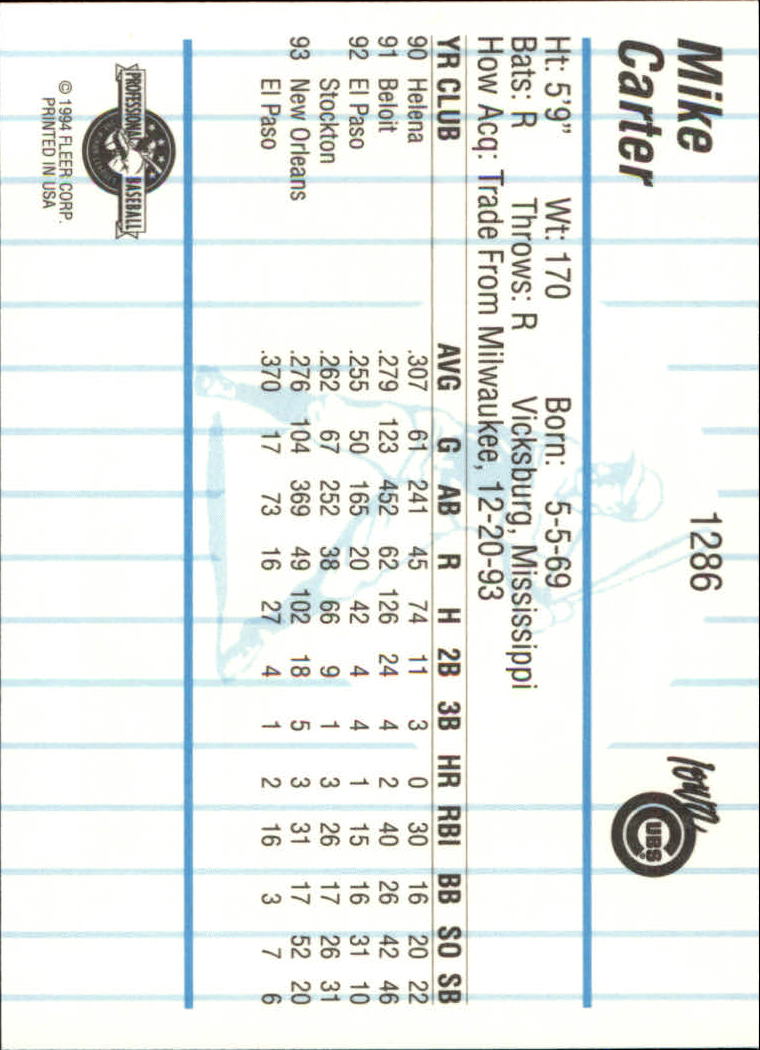 B6600- 1994 Fleer / Procards Minor League BB Group9 -du Pick- 15 + Free US - Bild 37 von 301