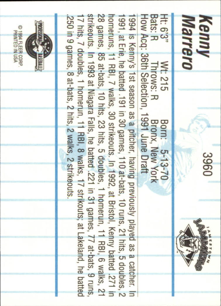 B6600- 1994 Fleer / Procards Minor League BB Group9 -du Pick- 15 + Free US - Bild 135 von 301