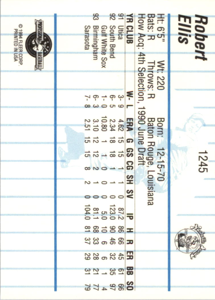 B6600- 1994 Fleer / Procards Minor League BB Group11 -du Pick- 15 + Free US - Bild 179 von 237