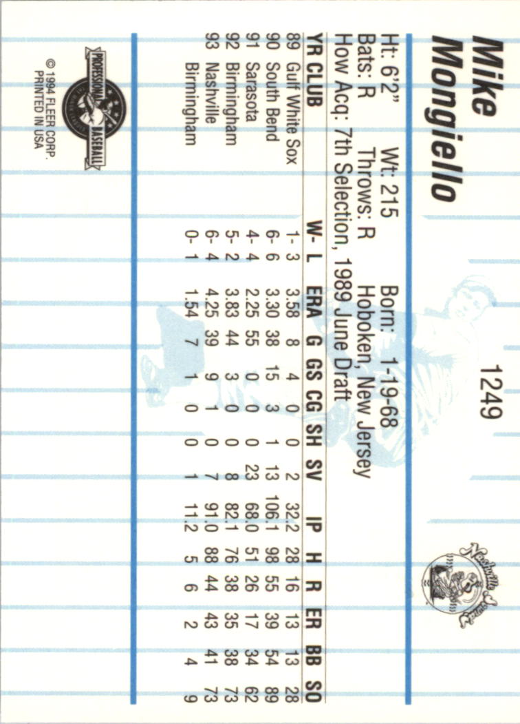 B6600- 1994 Fleer / Procards Minor League BB Group11 -du Pick- 15 + Free US - Bild 185 von 237