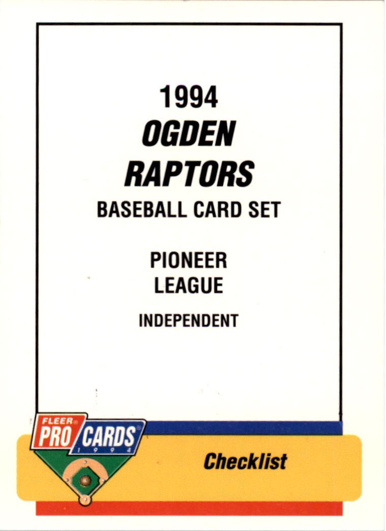B6600- 1994 Fleer / Procards Minor League BB Group12 -du Pick- 15 + Free US - Bild 159 von 251