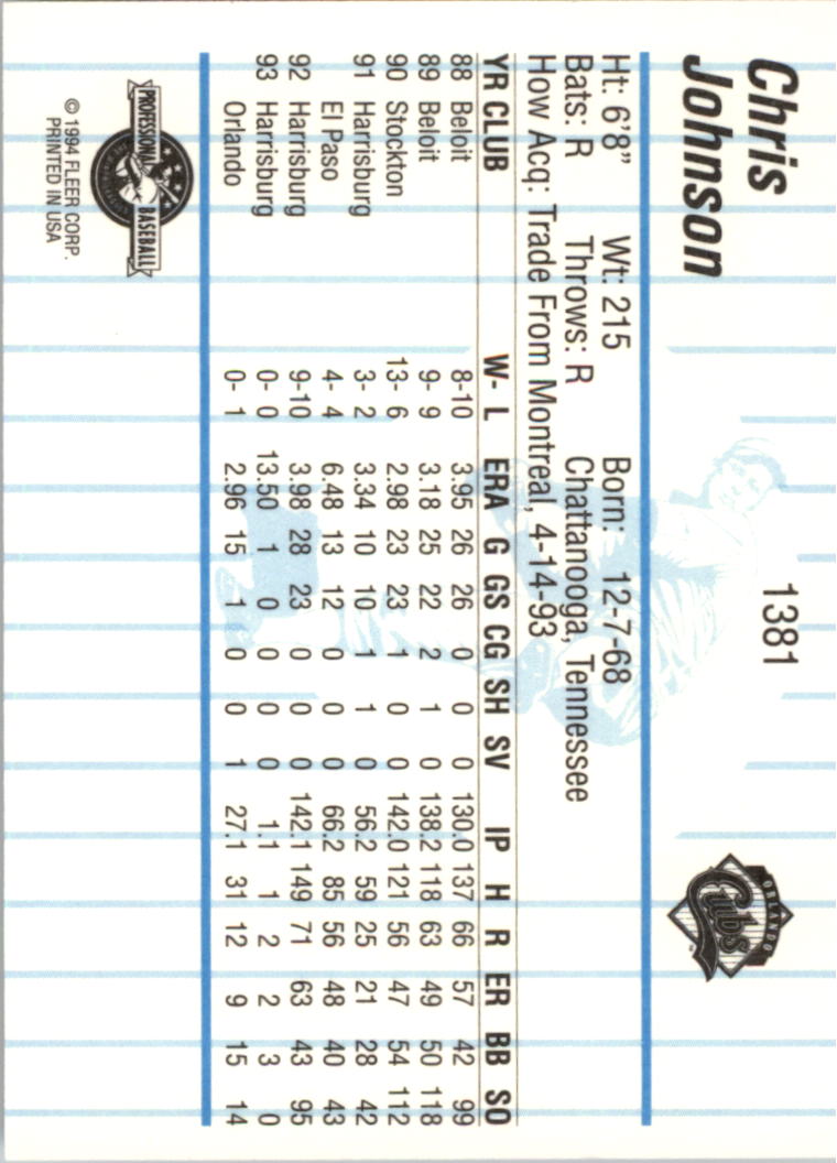 B6600- 1994 Fleer / Procards Minor League BB Group12 -du Pick- 15 + Free US - Bild 247 von 251