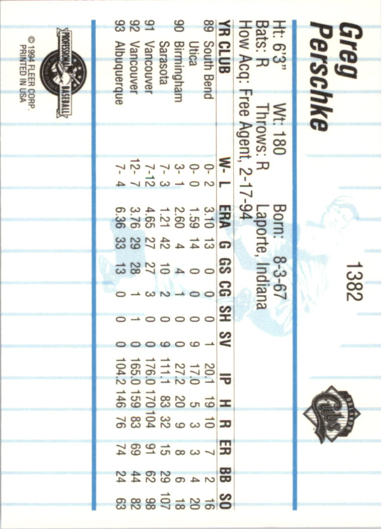B6600- 1994 Fleer / Procards Minor League BB Group12 -du Pick- 15 + Free US - Bild 249 von 251