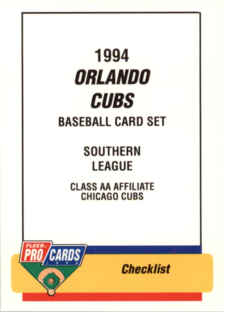 B6600- 1994 Fleer/ProCards Minor League BB Group13 -You Pick- 15+ FREE US SHIP - Picture 38 of 375