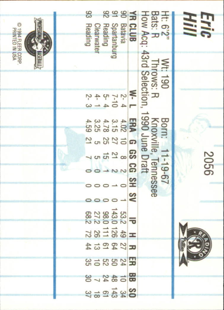 B6600- 1994 Fleer / Procards Minor League BB Group14 -du Pick- 15 + Free US - Bild 21 von 191