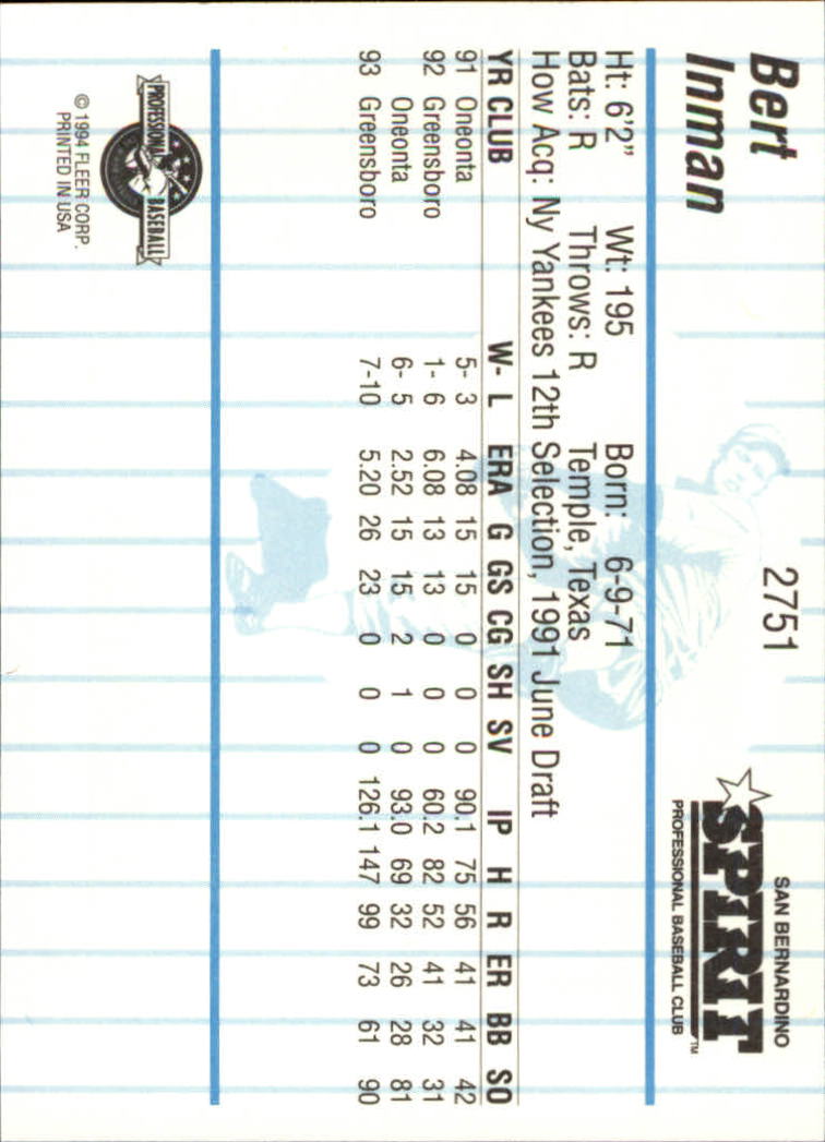 B6600- 1994 Fleer / Procards Minor League BB Group15 -du Pick- 15 + Free US - Bild 13 von 253