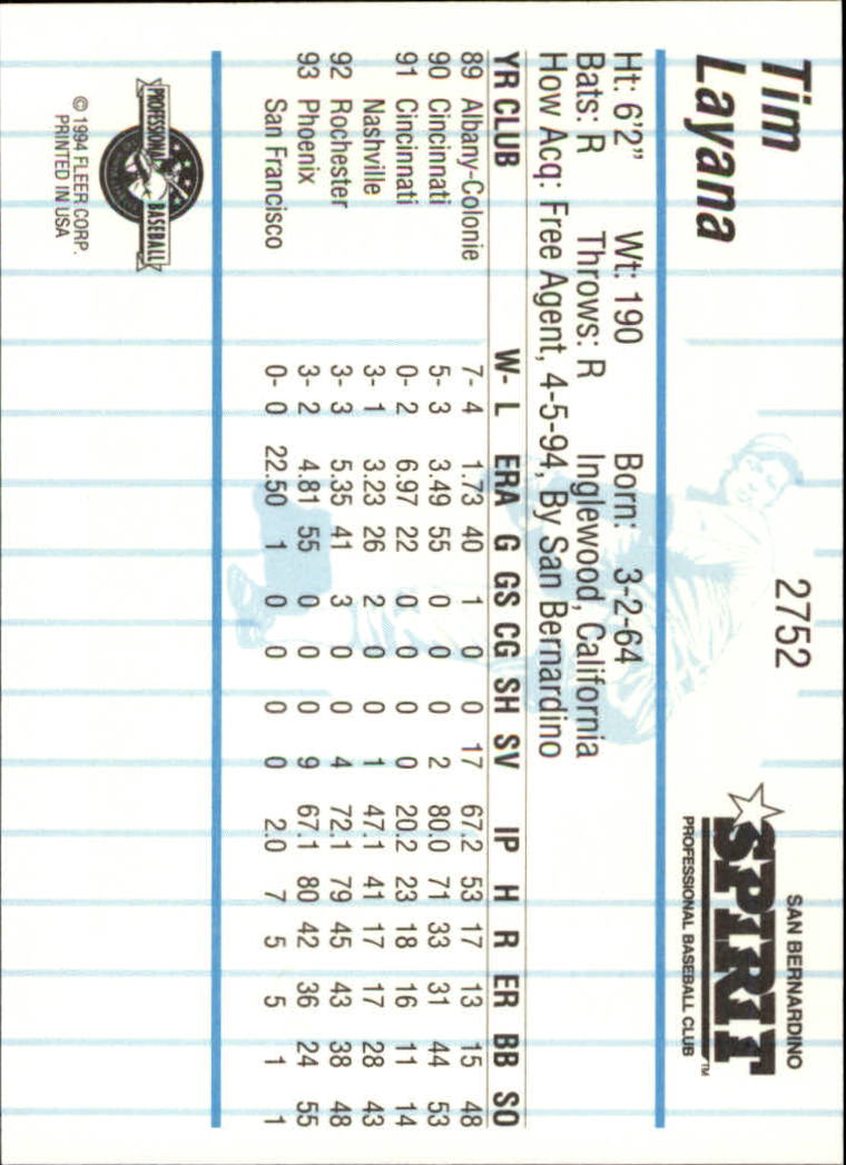 B6600- 1994 Fleer / Procards Minor League BB Group15 -du Pick- 15 + Free US - Bild 15 von 253