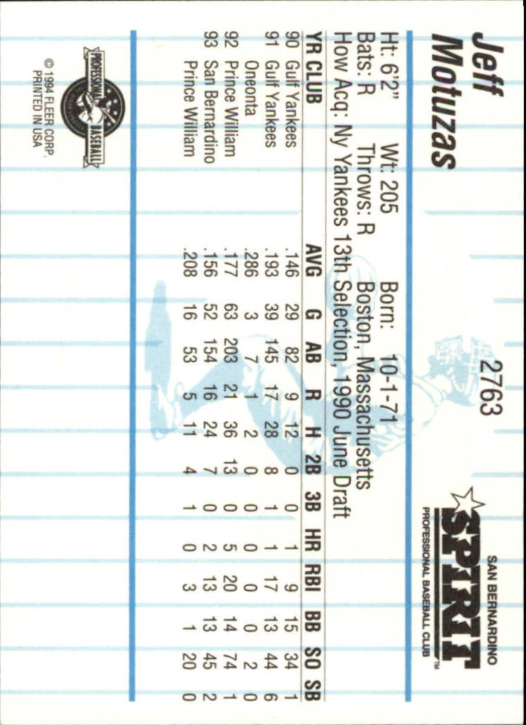 B6600- 1994 Fleer / Procards Minor League BB Group15 -du Pick- 15 + Free US - Bild 37 von 253