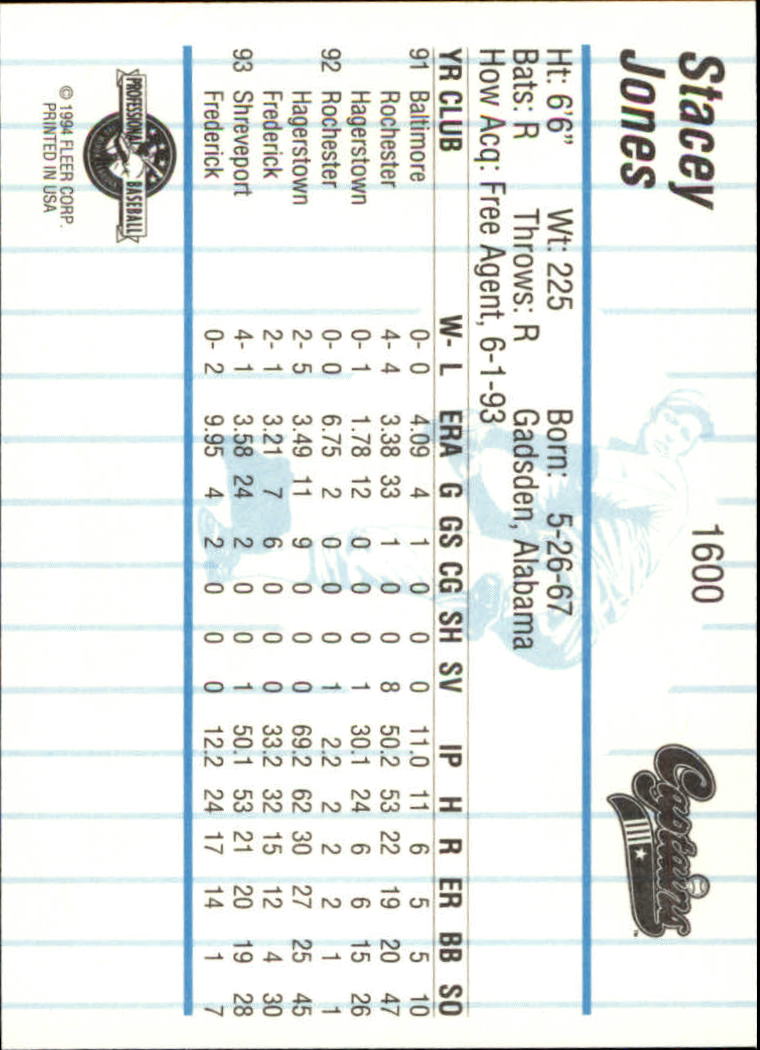 B6600- 1994 Fleer / Procards Minor League BB Group15 -du Pick- 15 + Free US - Bild 203 von 253