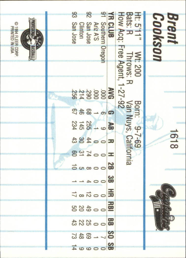 B6600- 1994 Fleer / Procards Minor League BB Group15 -du Pick- 15 + Free US - Bild 239 von 253